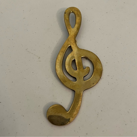 Other - Vintage Brass Treble Clef